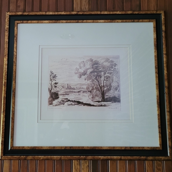 Sepia Landscape II -Framed Art Print - Picture 1 of 4